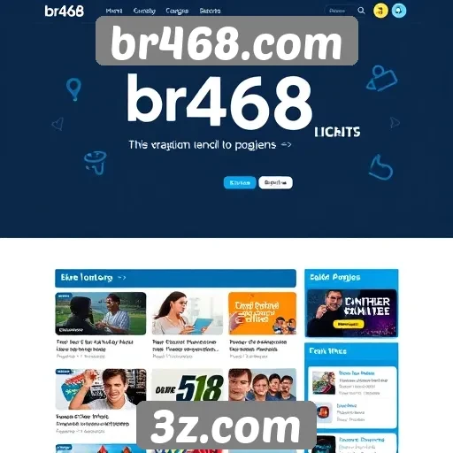 Navegação intuitiva no br468.com melhora a experiência do usuário