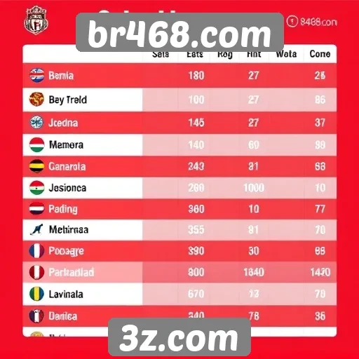 Desempenho dos jogadores no br468.com em diversas competições